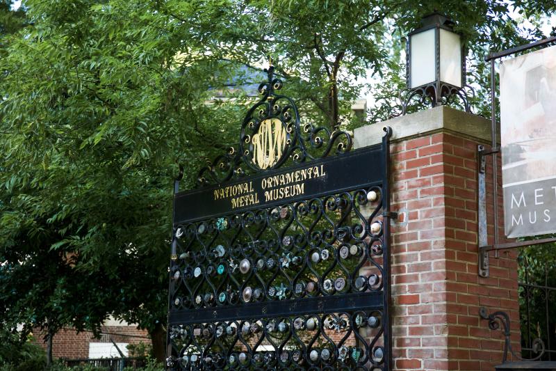Metal Museum Gates