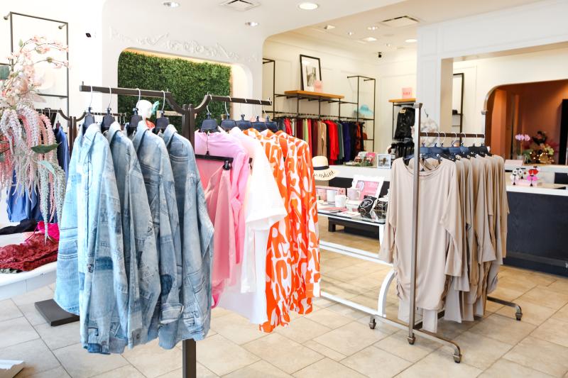 Cocoa Crush clothing rack