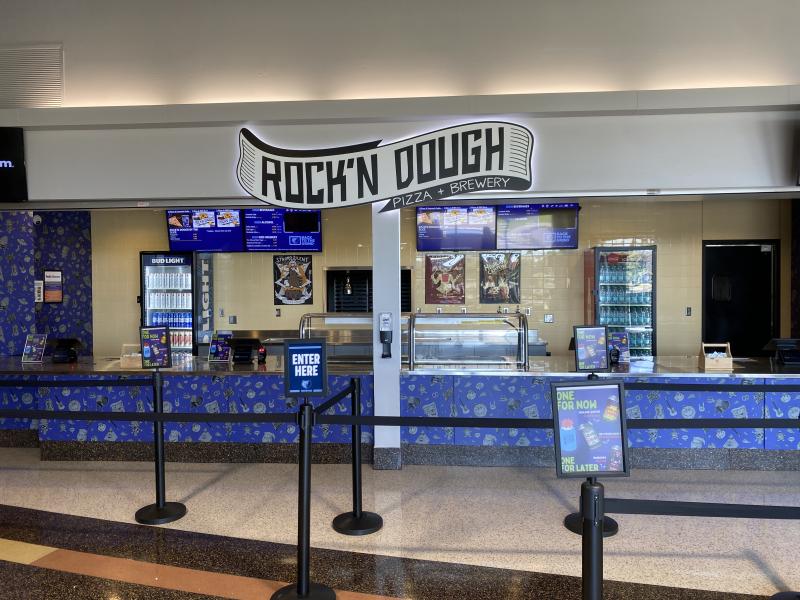 rock'n dough concessions in fedexforum