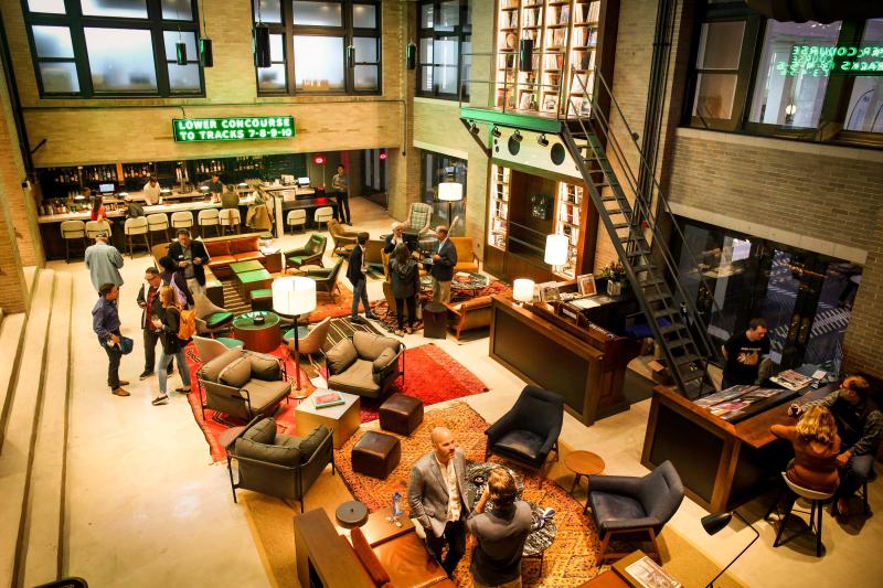 Central Station Hotel Lobby / Alex Shansky