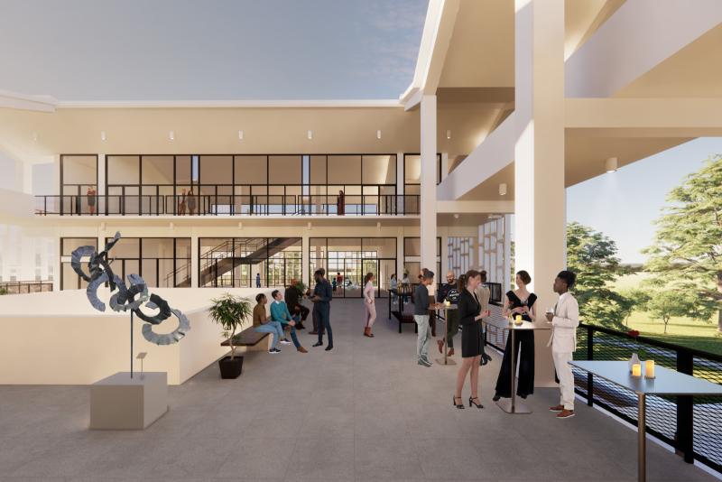 rendering of new metal museum Photo 3