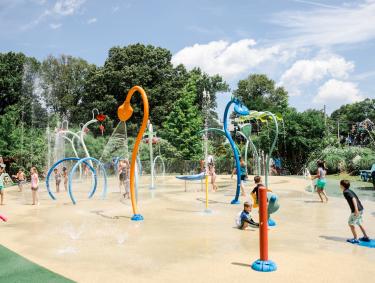Splash Park at the Children's Museum of Memphis