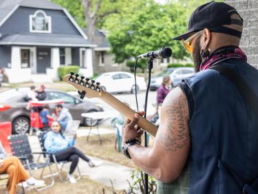 Cooper Young Porch Fest in Memphis, TN