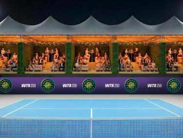 Memphis Classic rendering of suite boxes curtsied