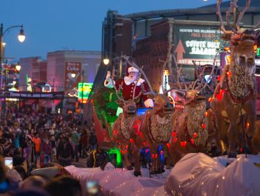 Santa on Beale Street