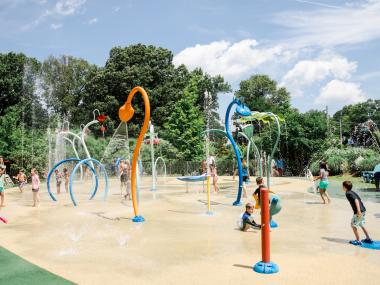 Splash Park at the Children's Museum of Memphis