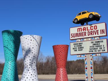 Malco Summer Drive In Sign