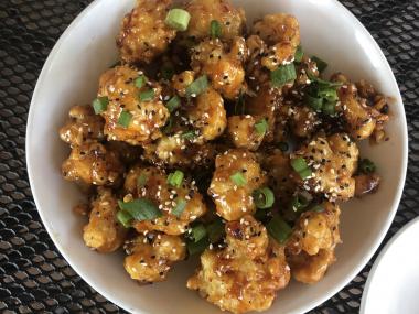 General Tso's cauliflower