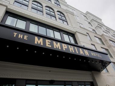 exterior of Memphian Hotel
