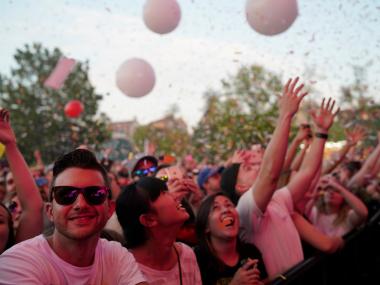 Crowd at Beale Street Music Festival. | Michael Butler