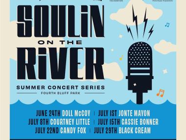 soulin on the river poster