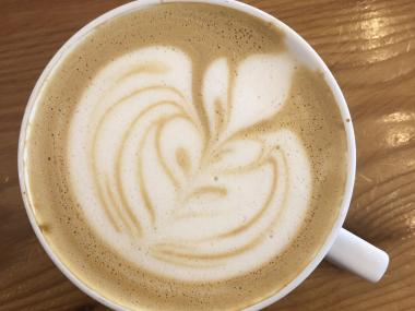 cup of coffee with latte art