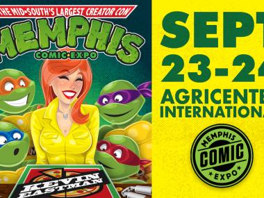 memphis comic expo graphic