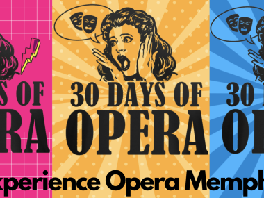 30 days of opera event graphic