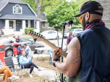 Cooper Young Porch Fest in Memphis, TN