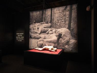 Pompeii the exhibition body cast