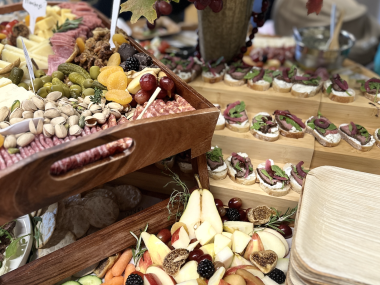 grazing table