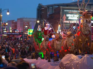 Santa on Beale Street