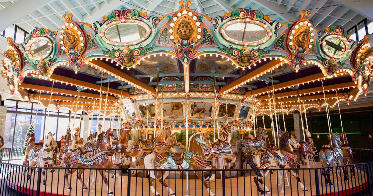 Ride The Grand Carousel At The Children's Museum of Memphis I Love